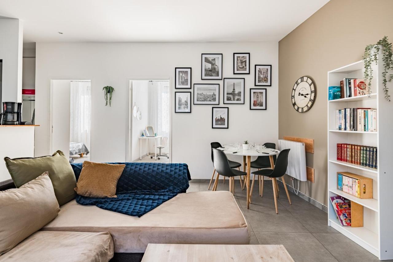 Superbe Appartement Cosy Avec Terrasse Saint-Etienne  Buitenkant foto
